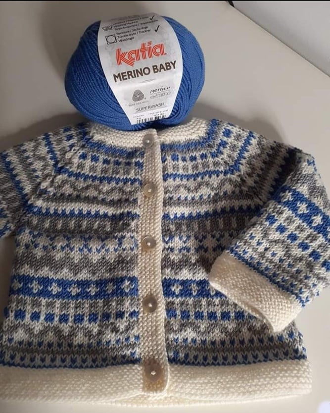 Casacos em Jacquard em lã