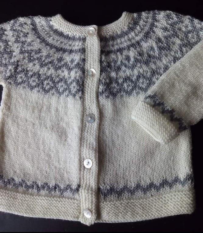 Casacos em Jacquard em lã