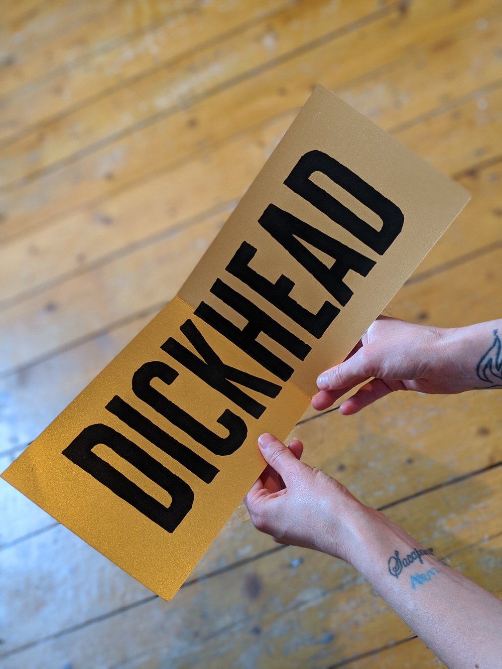 'DICKHEAD' GREETINGS CARDS