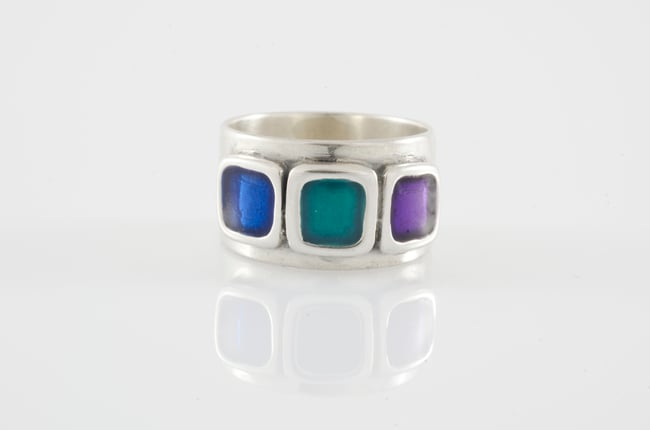 Three Squares Ring-Various colors