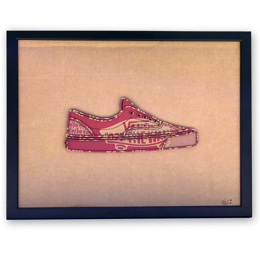 Image of Era 95 DX “Fear of God“ Laser Engraved on old Vans Box