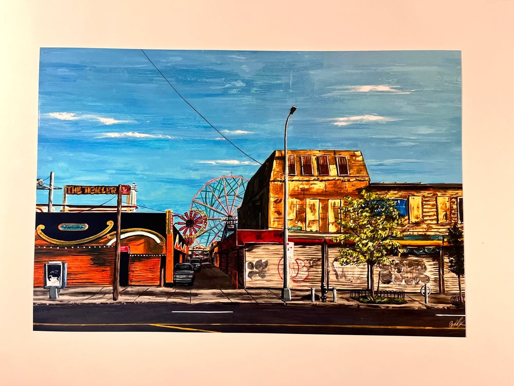 Surf Ave and Jones Walk Print