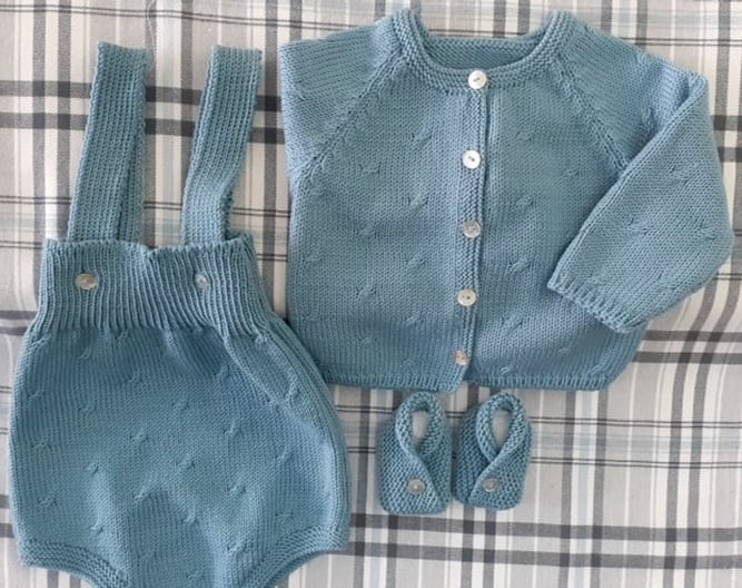 Conjunto fofo com tranças