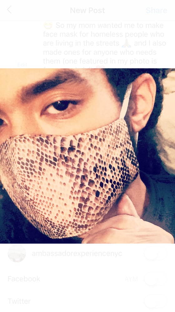 Image of Four Layer Face Mask 