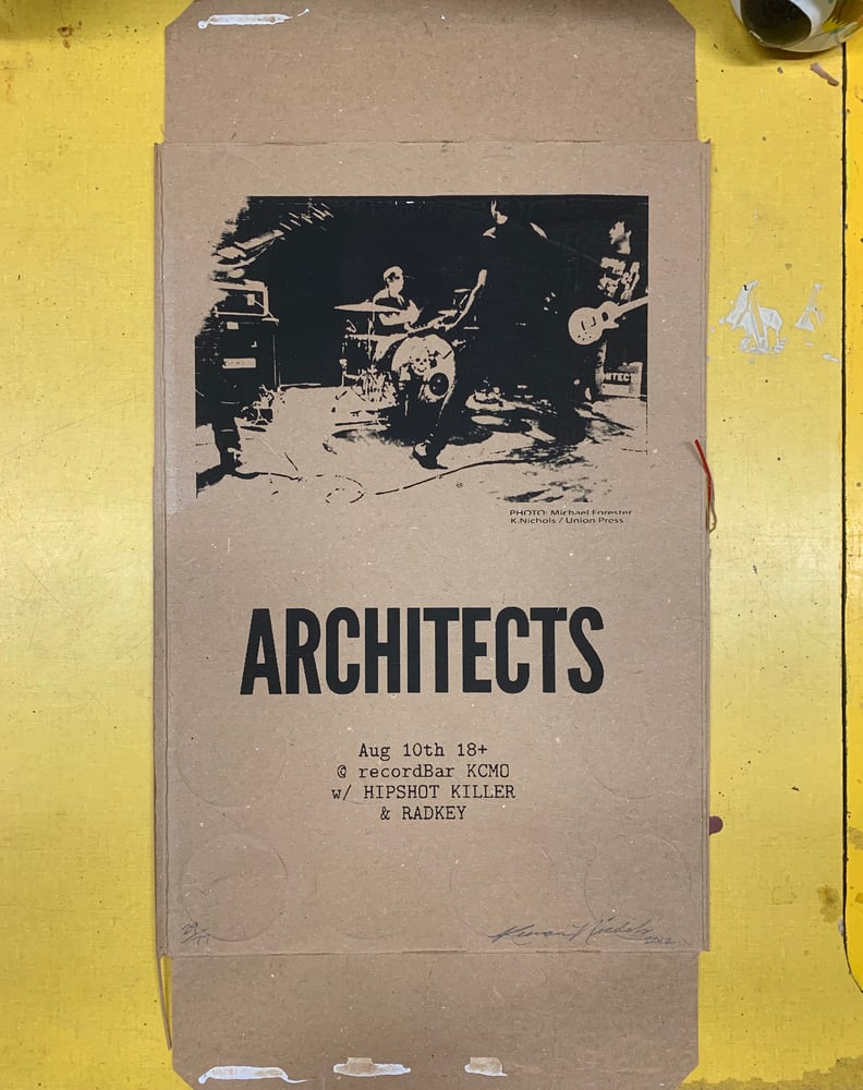 Image of 24pk Show Poster (Architects)