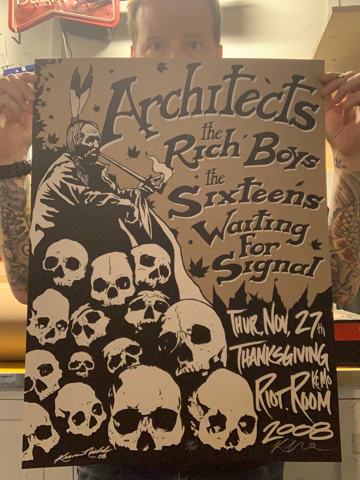 Image of Thanksgiving Show Poster (Architects)