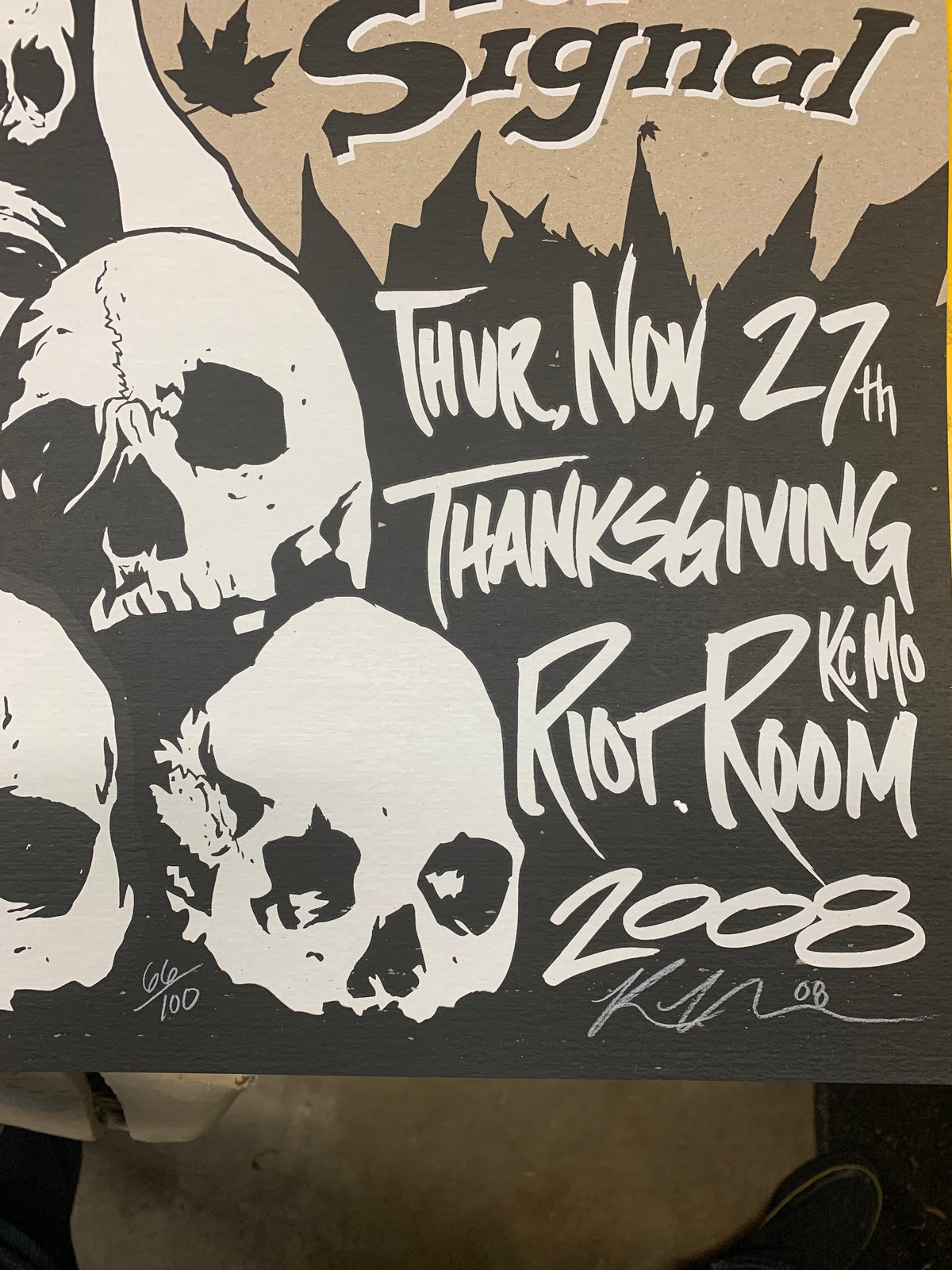Image of Thanksgiving Show Poster (Architects)