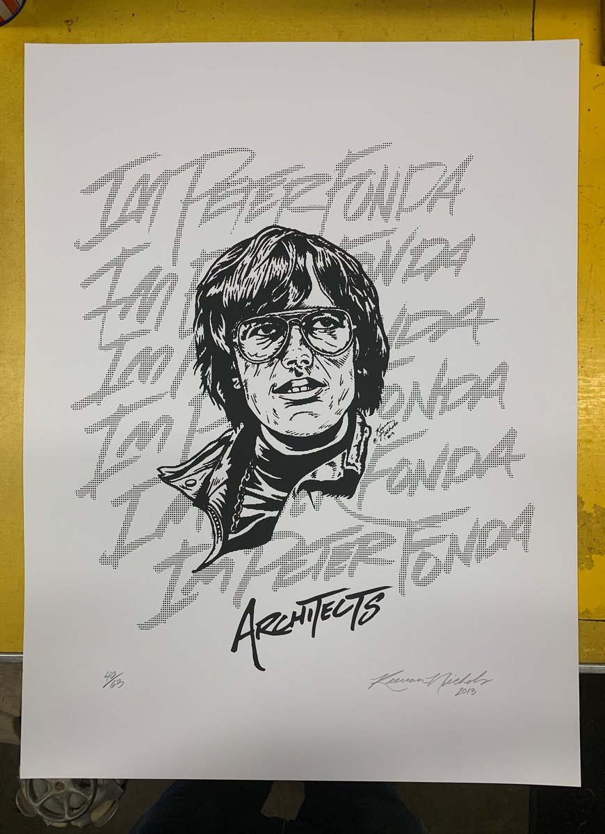 Peter Fonda Poster (Architects) | Keenan Nichols
