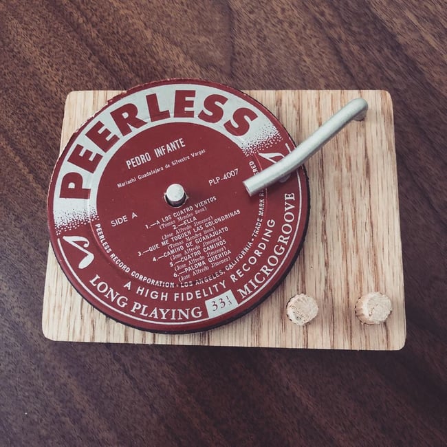 Vinyl Record Coaster, 48% OFF