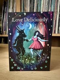 Image 2 of Love Deliciously, Black Phillip Greeting Card
