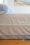 Ivory Staight Bedskirt