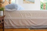 Image 2 of Ivory Staight Bedskirt