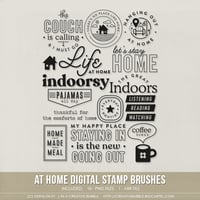 At Home Stamp Brushes (Digital)