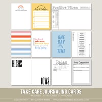Image 1 of Take Care Journaling Cards (Digital)