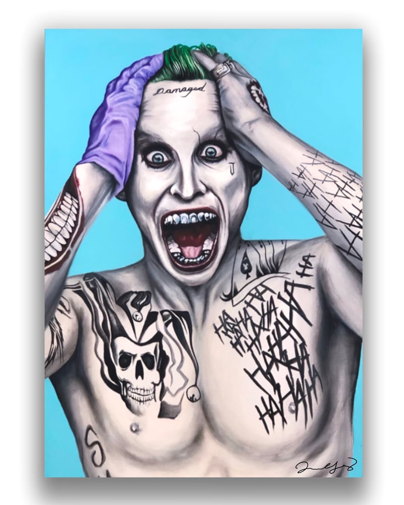 Image of The Joker (A1 Poster Print) | Original Painting by Jason