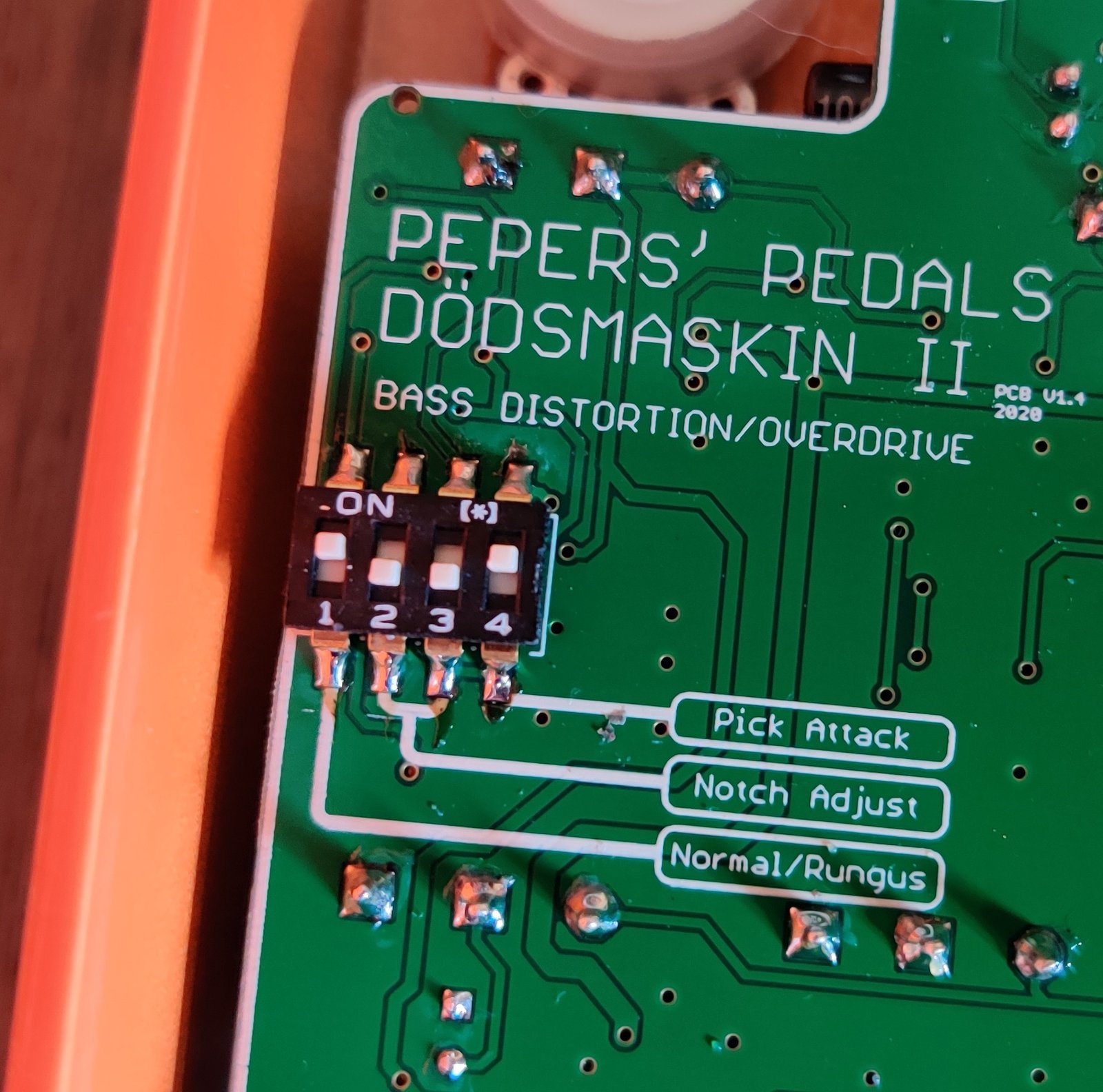 Dödsmaskin II - Bass Drive | Pepers' Pedals