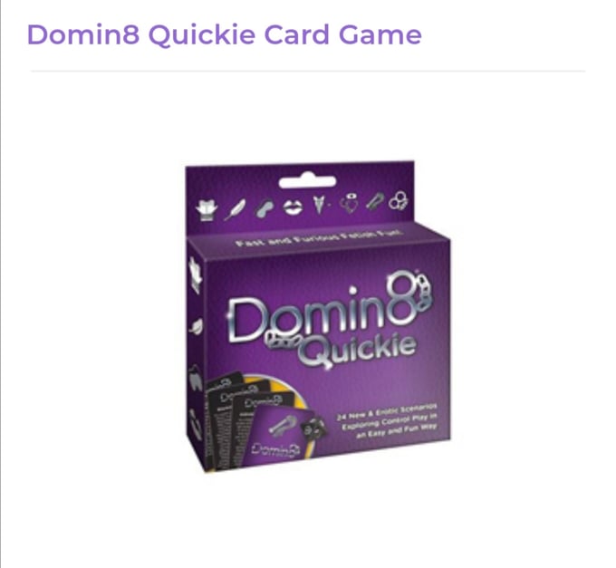 Image of Domin8 Quickie Card Game