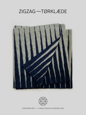 Opskrift / zigzag—tørklæde