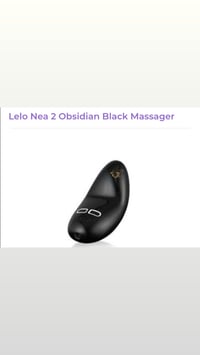 Lelo NEA 2 Black Massager