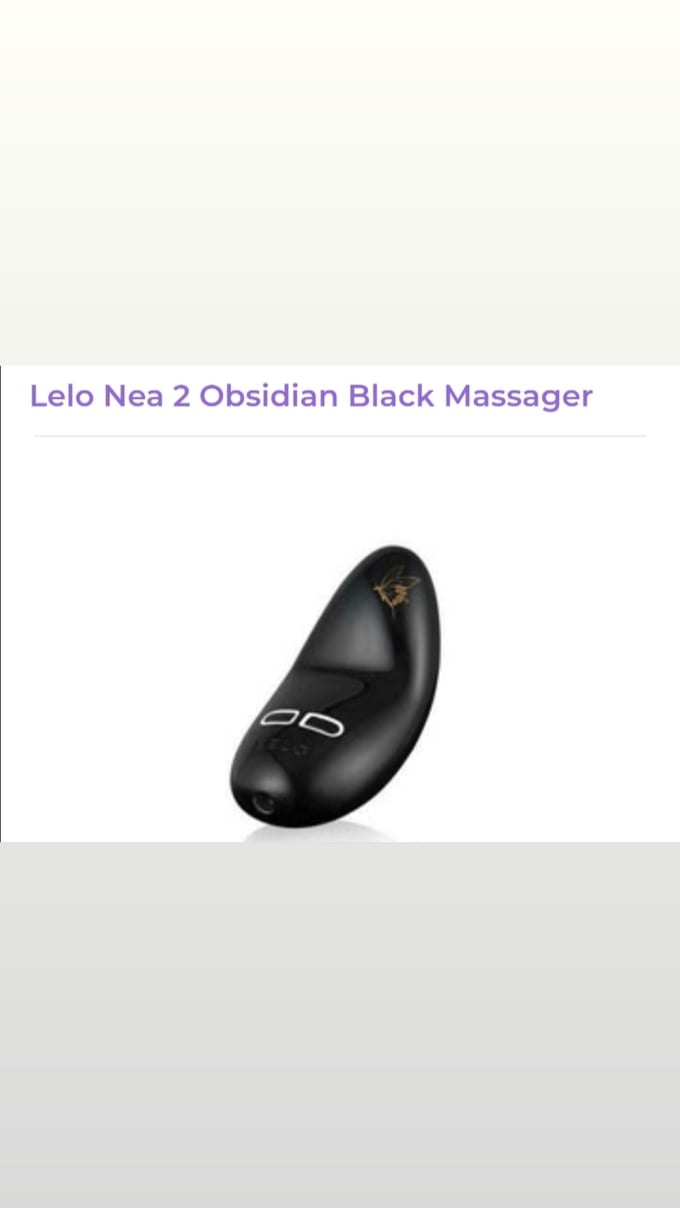 Image of Lelo NEA 2 Black Massager