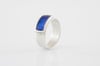 Simple Rectangle Ring- blue
