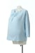 Image of Drawstring front long sleeve PJ top with large front opening