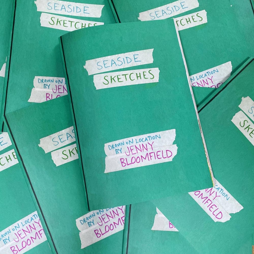 Image of Seaside Sketches - sketchbook zine
