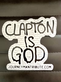 “Clapton is God” Stickers