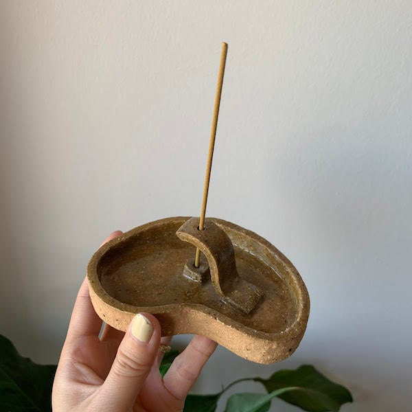 Image of Bean Incense Holder