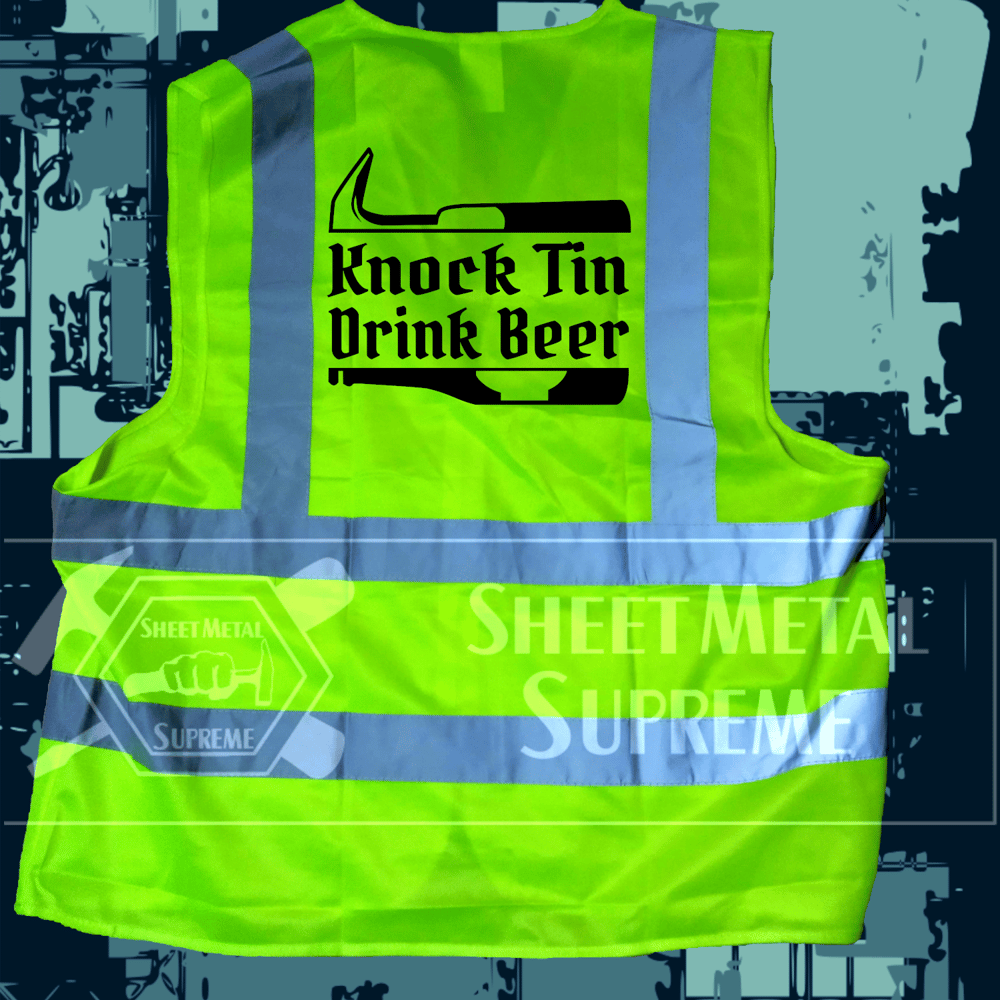 Knock Tin Drink Beer Vest