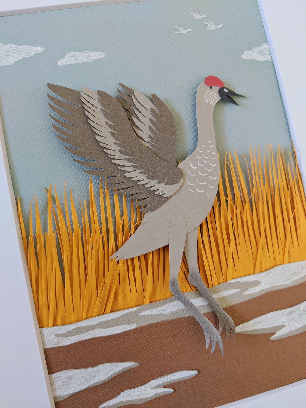 Image of Dancing Sandhill Crane