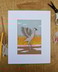 Image 1 of Dancing Sandhill Crane