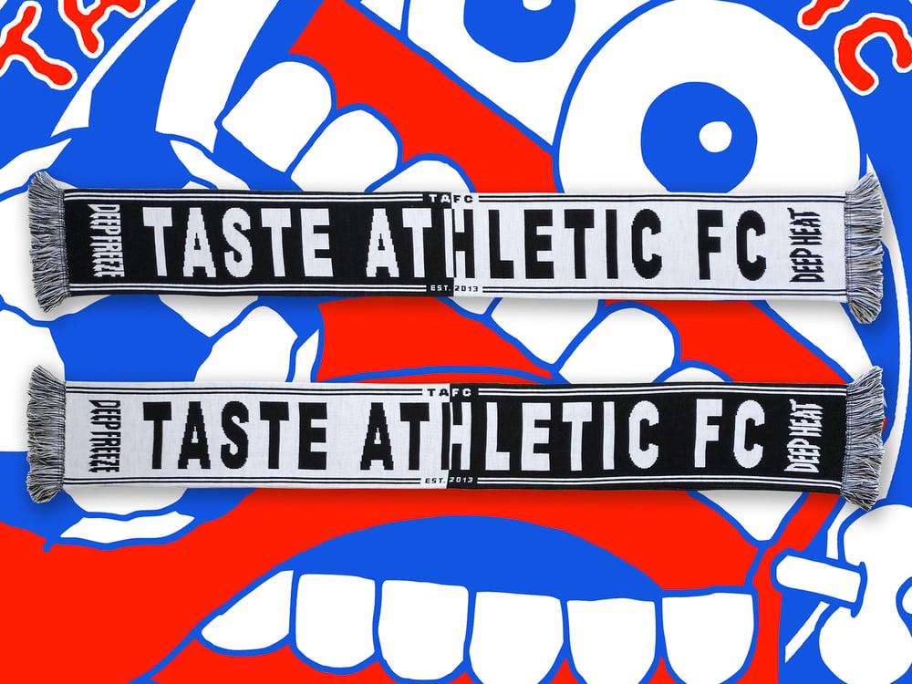 Image of Taste Athletic FC Half & Half Jacquard Scarf