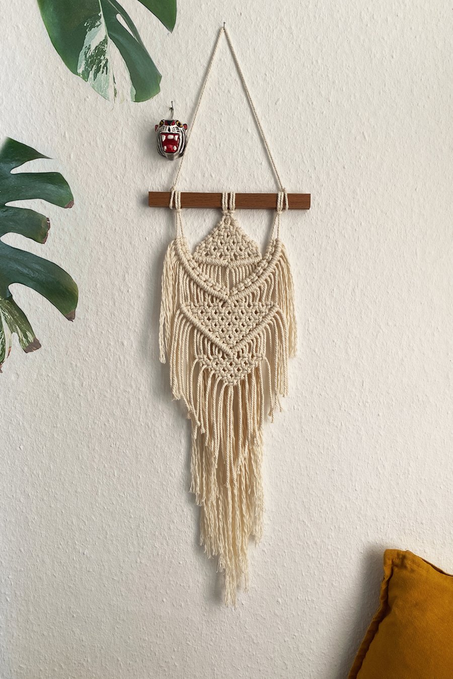 Image of Macrame Wall Hanging / nature 04