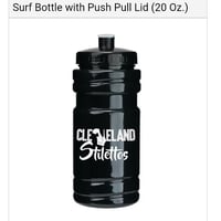 Cleveland Stilettos water bottle