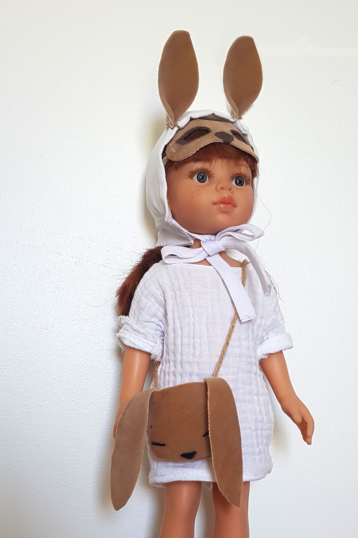 Image of ROBE pour poupée- COLLECTION Lapin de Pâques - - édition limitée