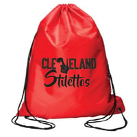 Cleveland Stilettos draw string back pack