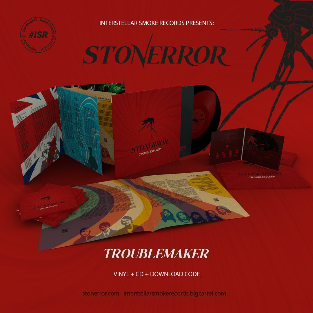 Lagoon Maa Kali Trip Orange Haze Vinyl Limited Edition Interstellar Smoke Records