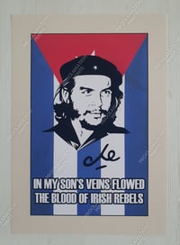 Image 1 of Che Guevara Irish Rebels A3 print.