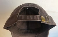 Image 2 of Acid Washed Baseball Hat Horse Bit