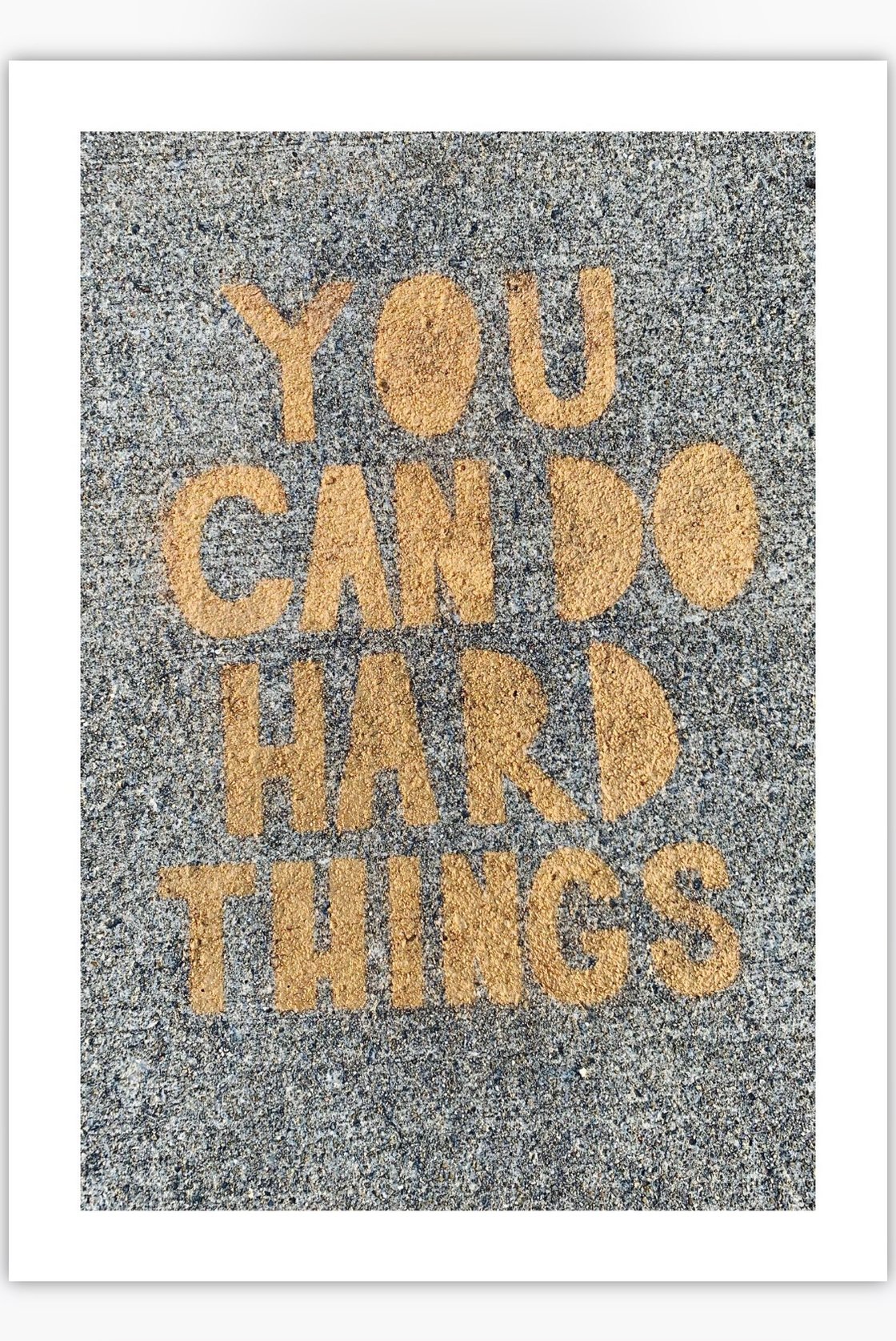 Image of You can do hard things Donation & Post card  