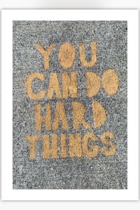 You can do hard things Donation & Post card  