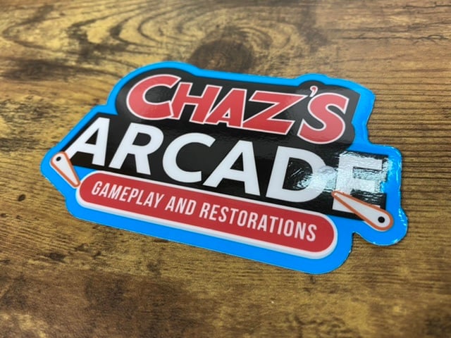 Image of Chaz's Arcade Decal