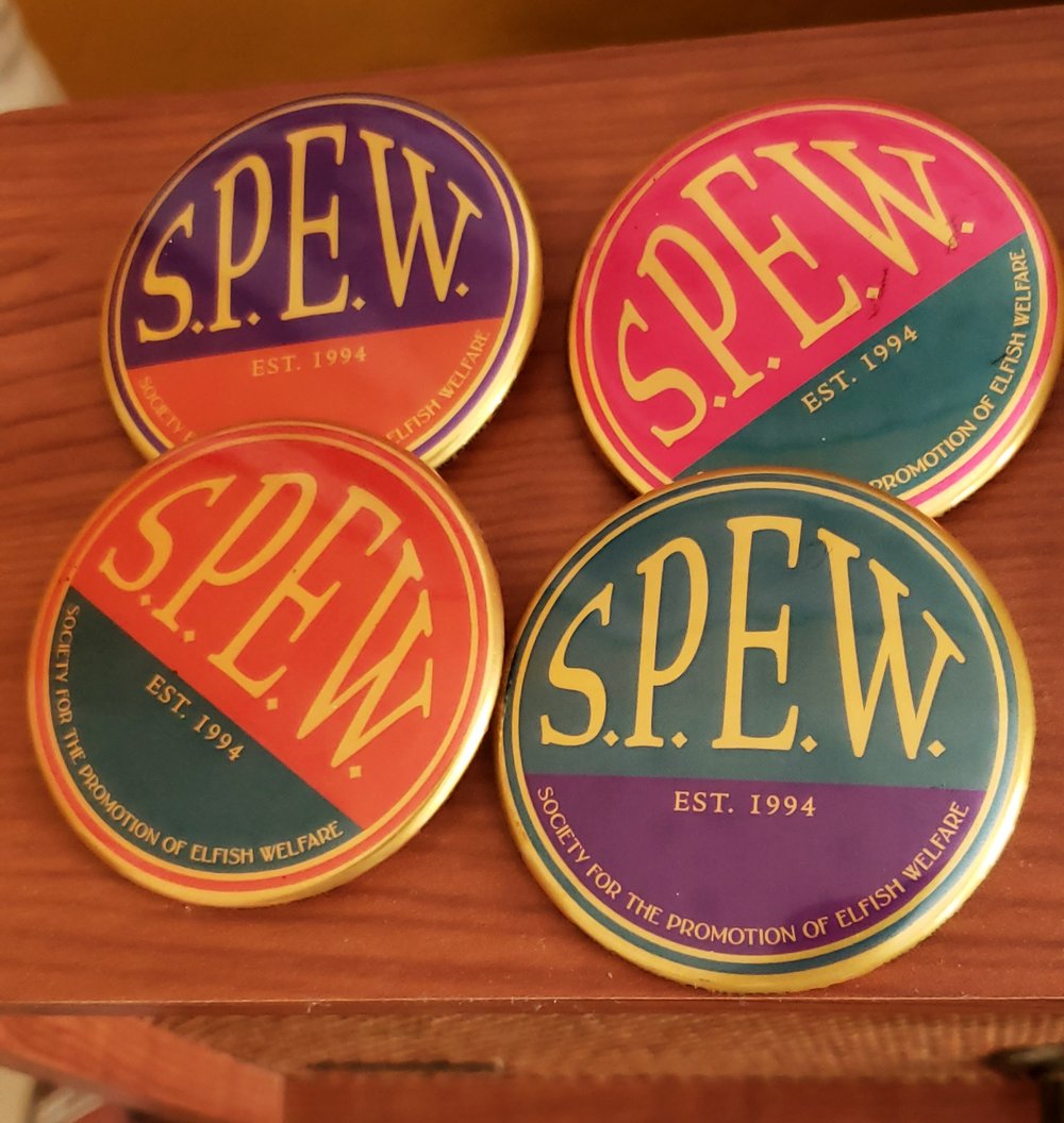 S. P. E. W. Badge