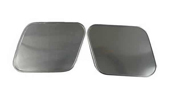 Image of Alloy Go Faster Number Plates - Pair