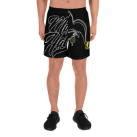 Mad Hatter Athletic Long Short- Black