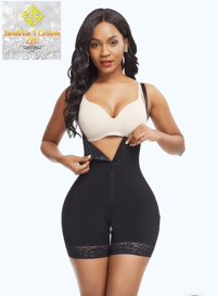 Image 1 of High Waist Curve Enhancer With Removable Straps & Bathroom Break Opening! 