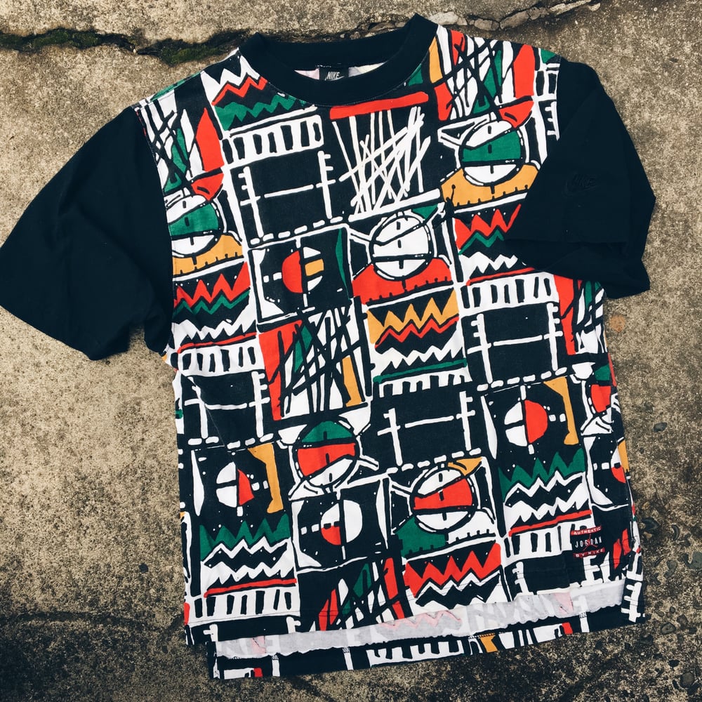 Image of Original Early 90’s Nike Air Jordan All Over Print Tee.