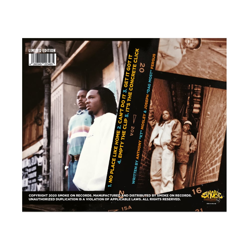 Concrete Click ‎– Authentic Left Overs The EP CD | Smoke On Records