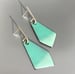 Image of enamel kite earrings